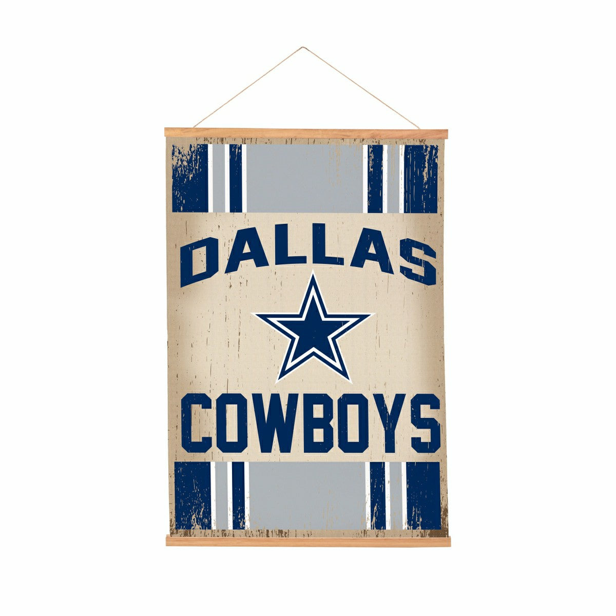Dallas Cowboys, Canvas Wall Tapestry, Medium, 36x24