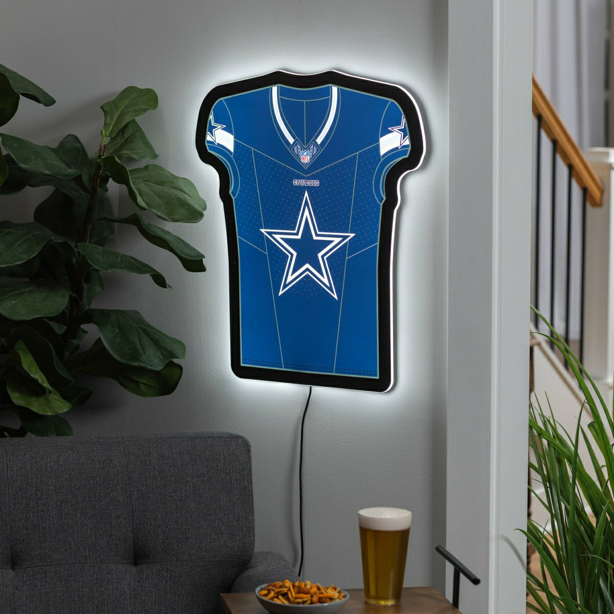Dallas Cowboys NFL Football Jersey Edgelite LED Decor