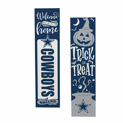 Dallas Cowboys 47" Double Sided Leaner, Halloween