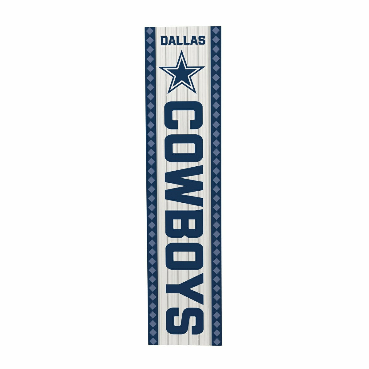 Dallas Cowboys 47" Double Sided Leaner, Christmas