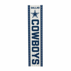 Dallas Cowboys 47" Double Sided Leaner, Christmas