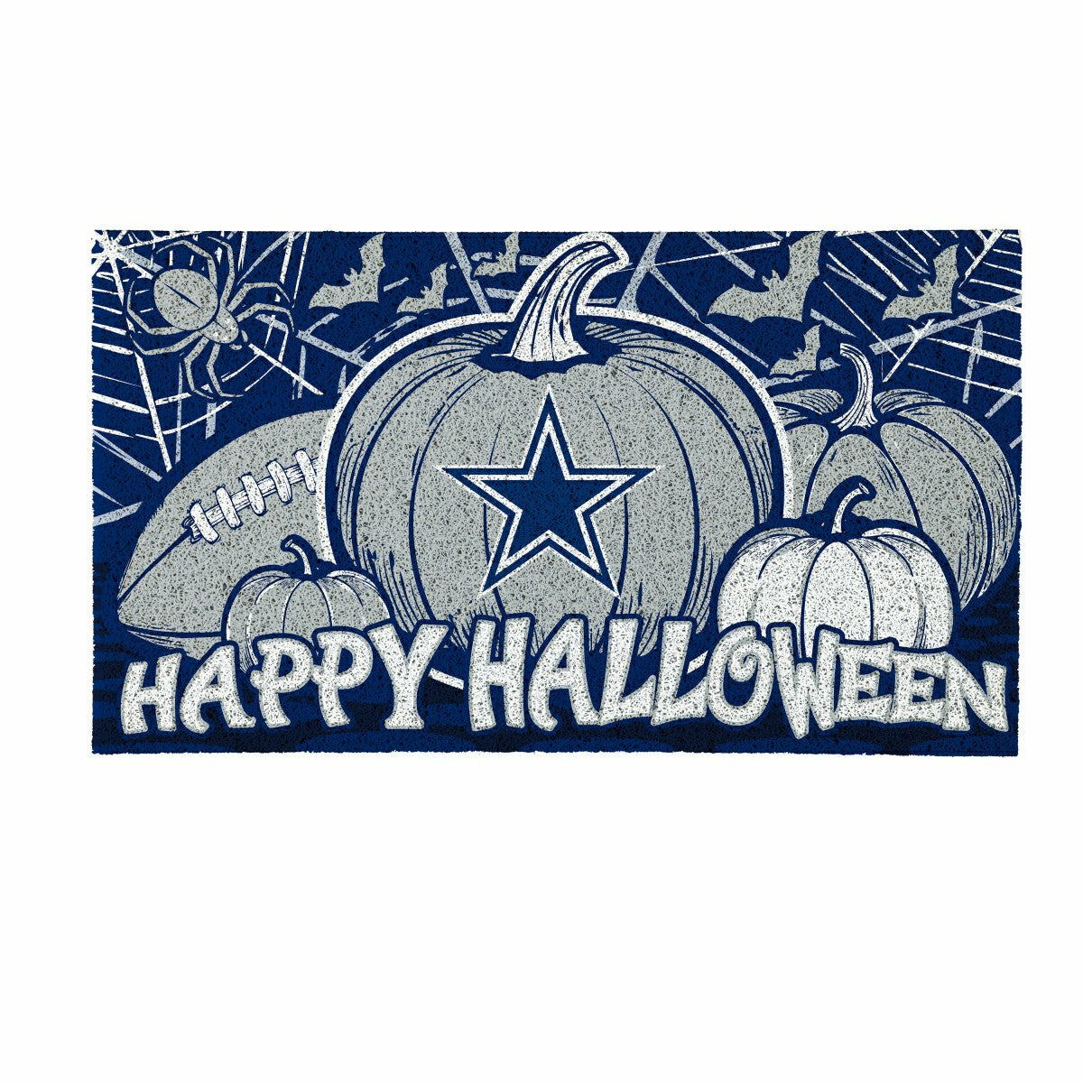Dallas Cowboys Halloween PVC Mat, 28"x16"
