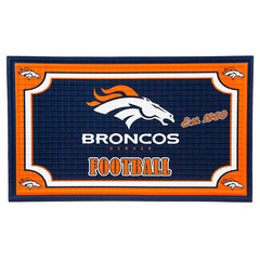 Indoor/Outdoor NFL Team Pride Embossed Doormat, Denver Broncos