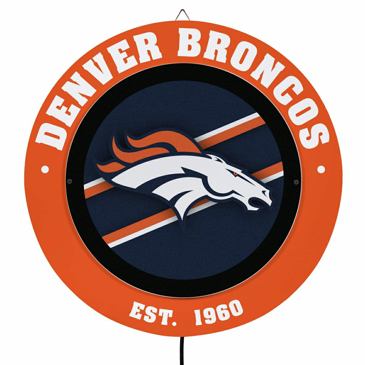 Denver Broncos, Metal Lite, Round