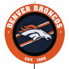 Denver Broncos, Metal Lite, Round