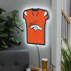Denver Broncos NFL Football Jersey Edgelite LED Decor