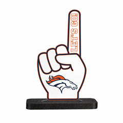 Denver Broncos NFL Football Foam Finger Desklite LED Decor