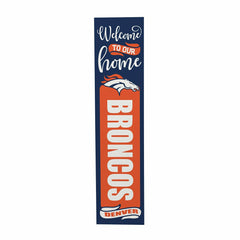 Denver Broncos 47" Double Sided Leaner, Halloween