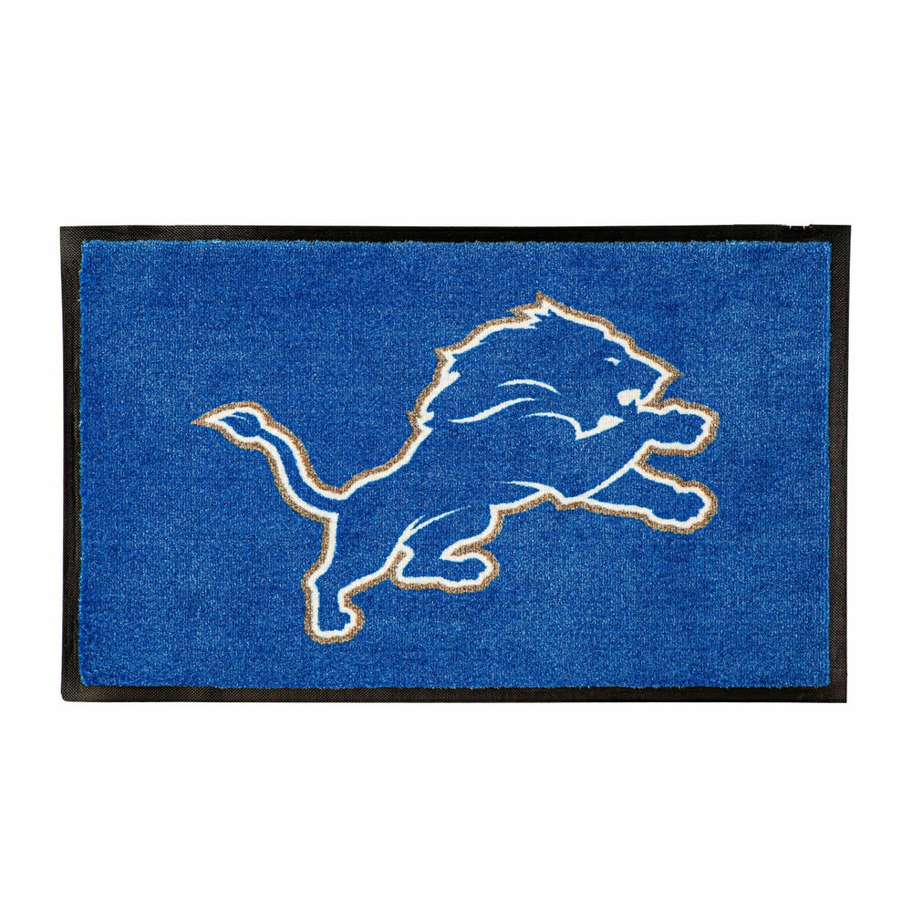3'x5' Large USA Indoor Outdoor Entryway Mat, Detroit Lions