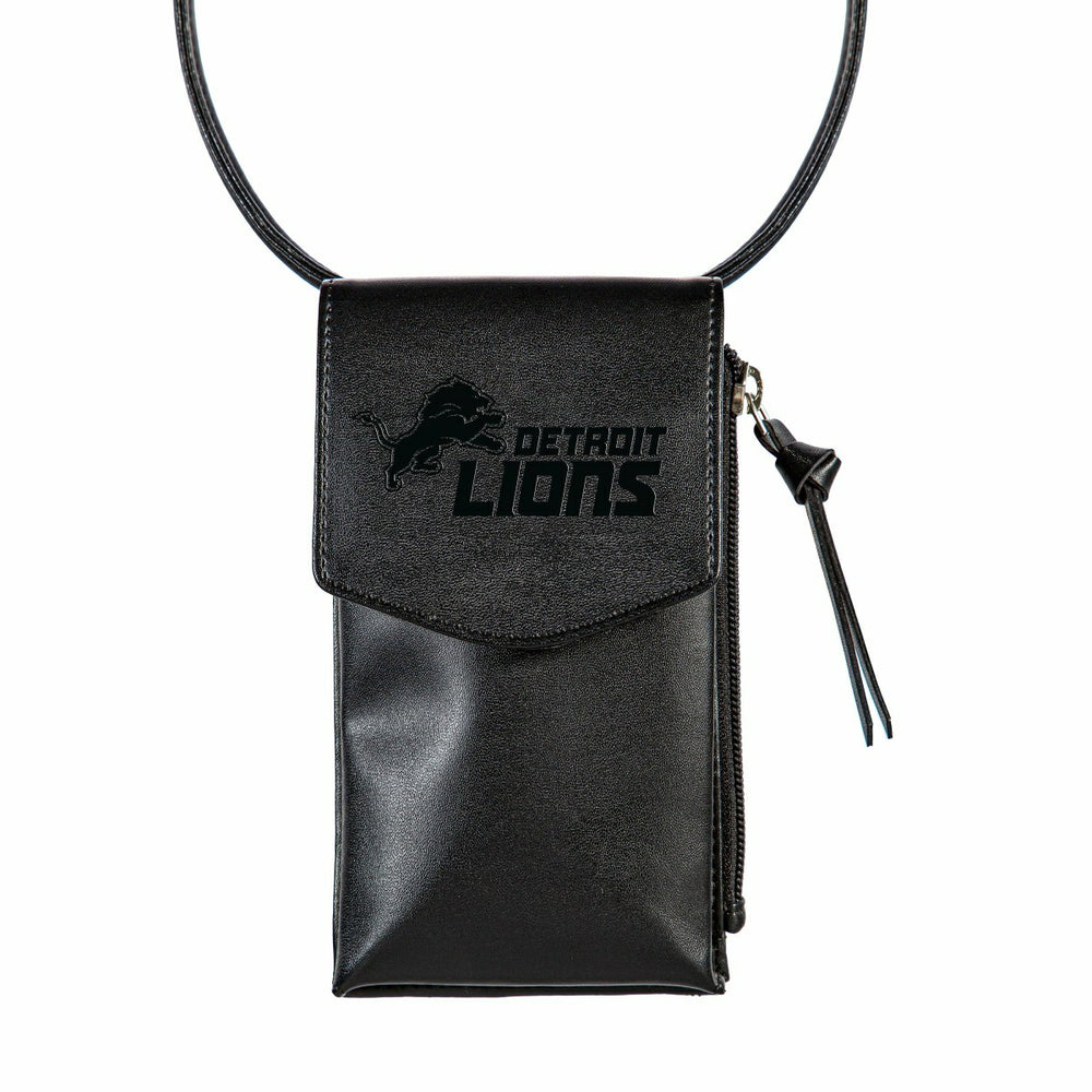 Detroit Lions, Cross Body Wallet, Black