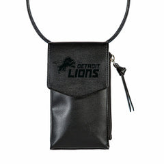 Detroit Lions, Cross Body Wallet, Black