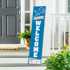 Detroit Lions Large Single Sided Leaner, 46"