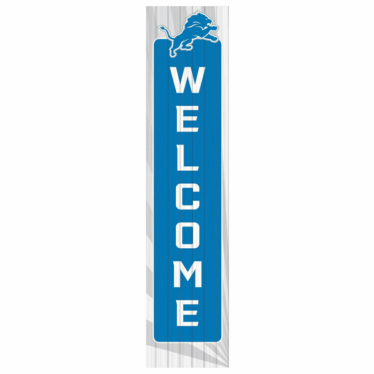 Detroit Lions Summer Seasonal Single Sided Large Leaner, 46"