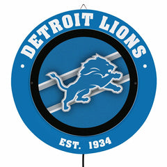 Detroit Lions, Metal Lite, Round