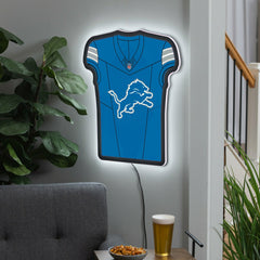 Detroit Lions NFL Football Jersey Edgelite LED Decor