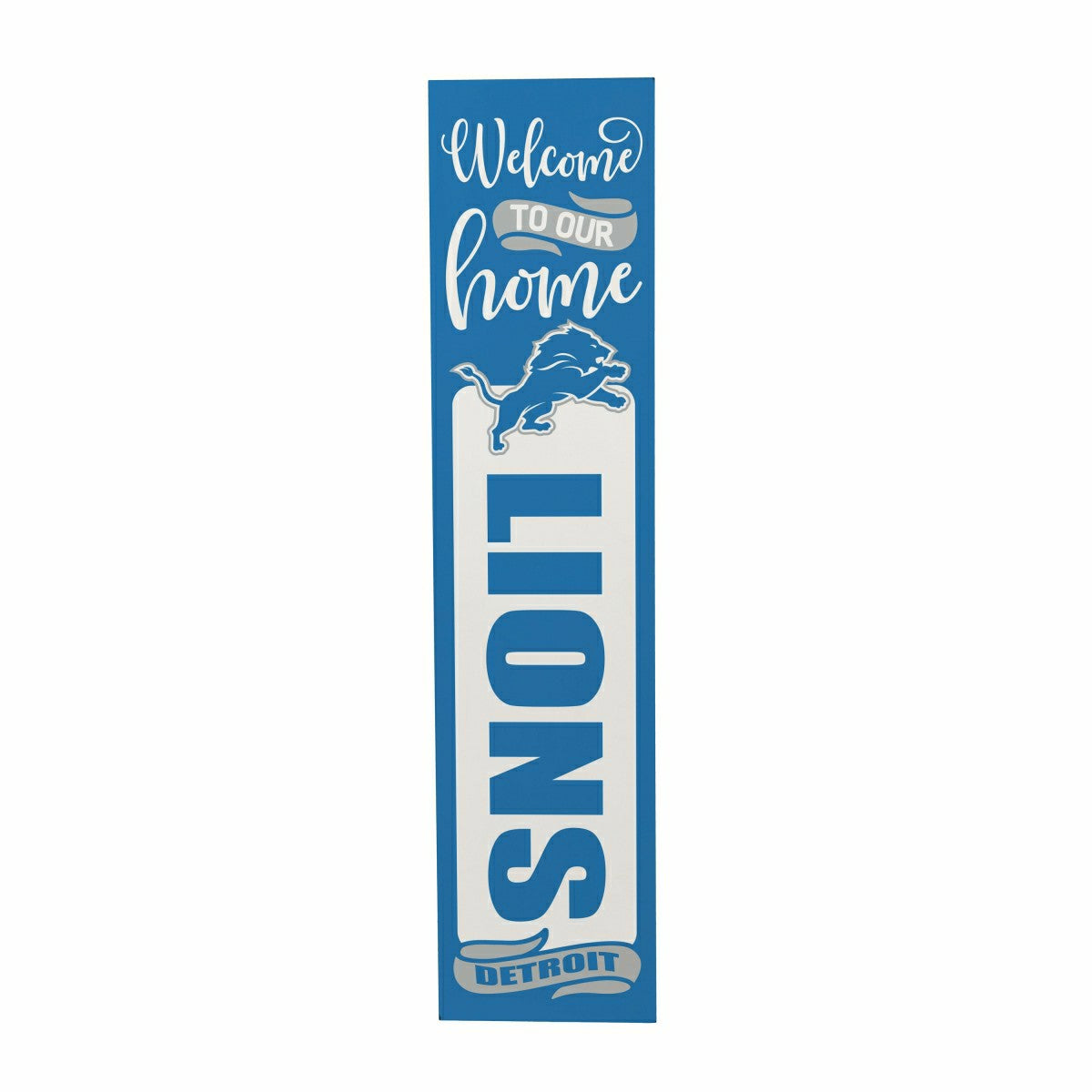 Detroit Lions 47" Double Sided Leaner, Halloween