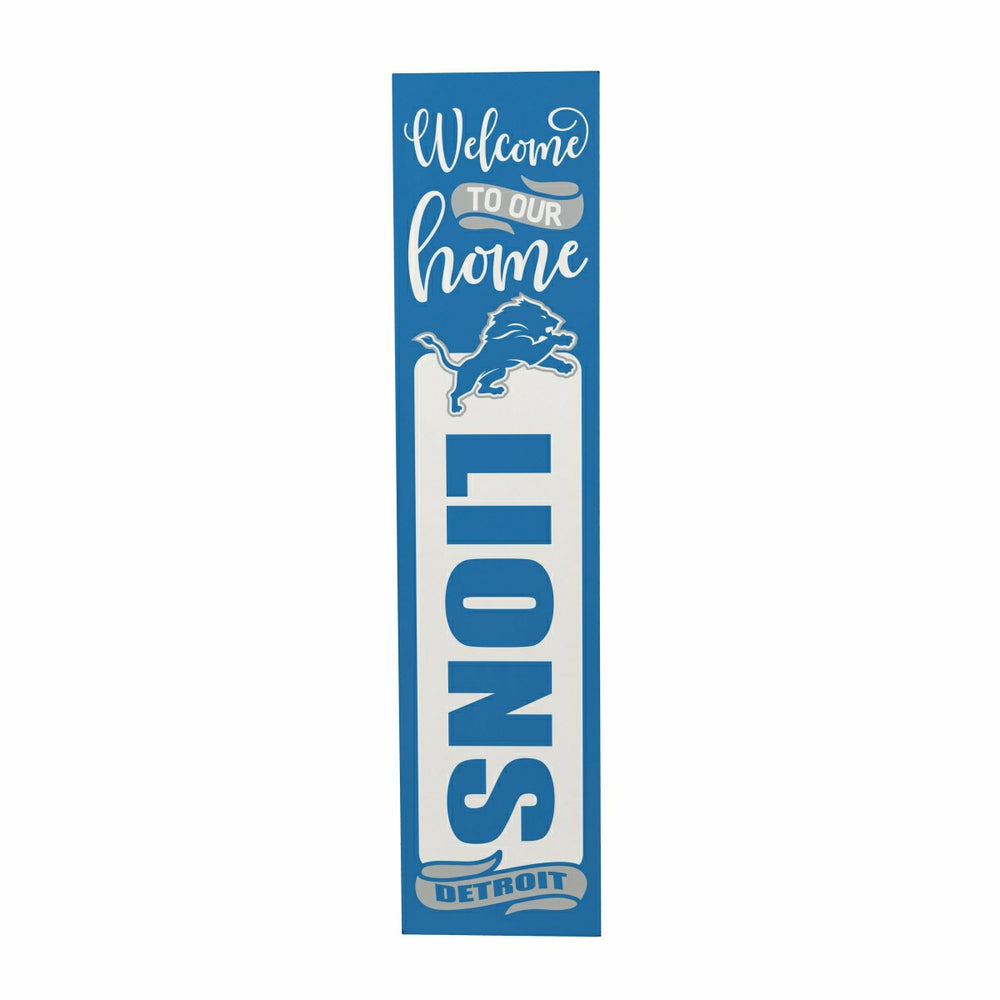 Detroit Lions 47" Double Sided Leaner, Halloween