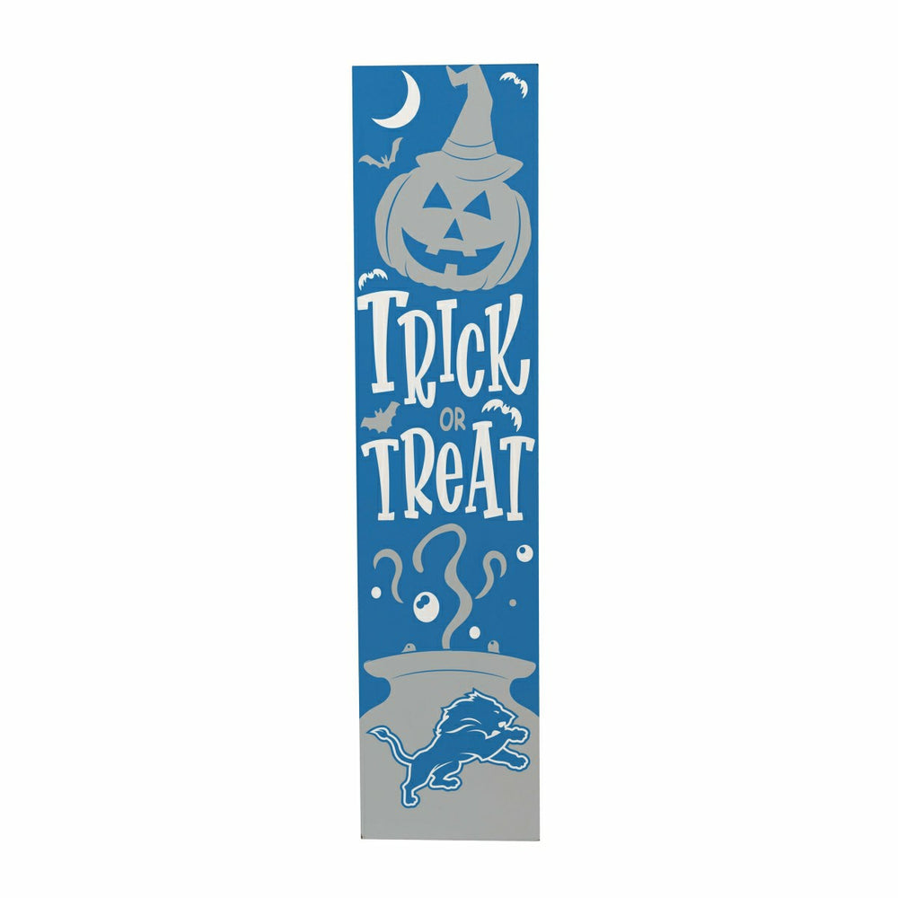 Detroit Lions 47" Double Sided Leaner, Halloween