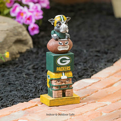 Green Bay Packers Tiki Team Totem Garden Statue