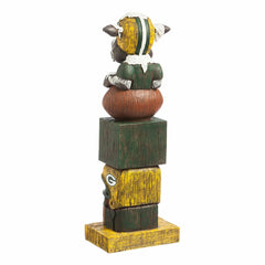 Green Bay Packers Tiki Team Totem Garden Statue
