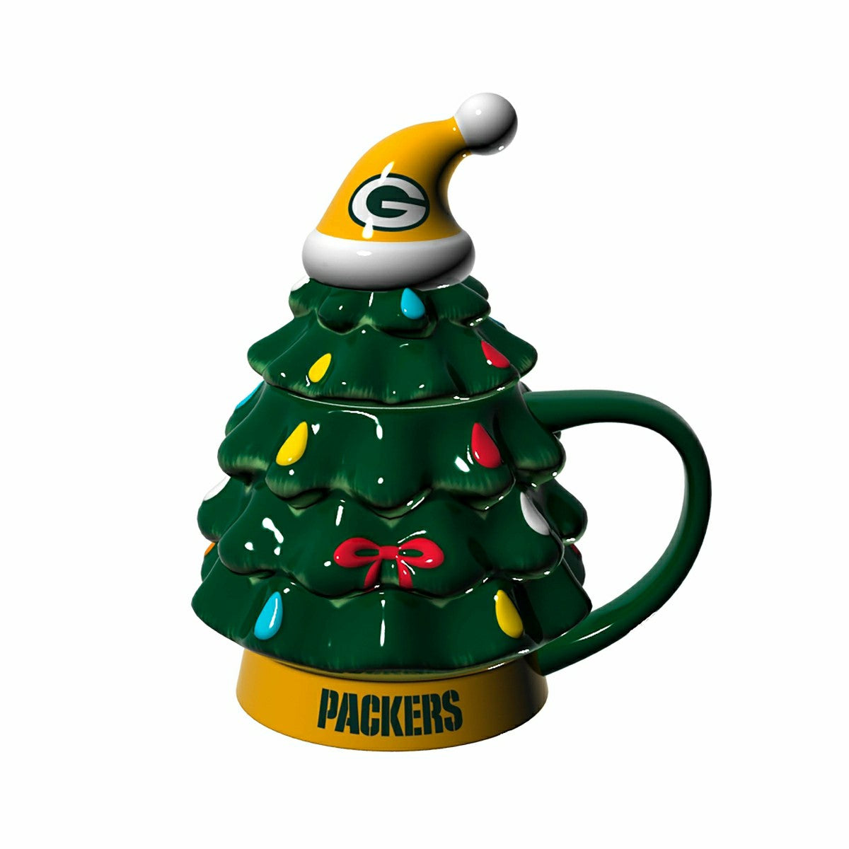 Green Bay Packers, Holiday Tree Cup Gift Set, 14oz.