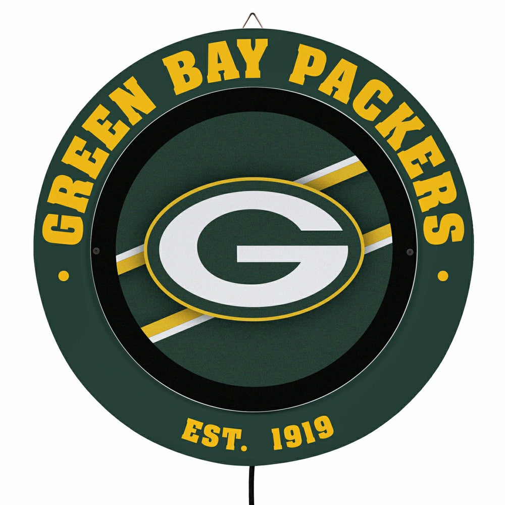 Green Bay Packers, Metal Lite, Round