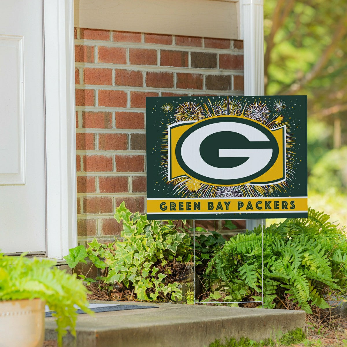 Green Bay Packers Yard Sign, Patriotic