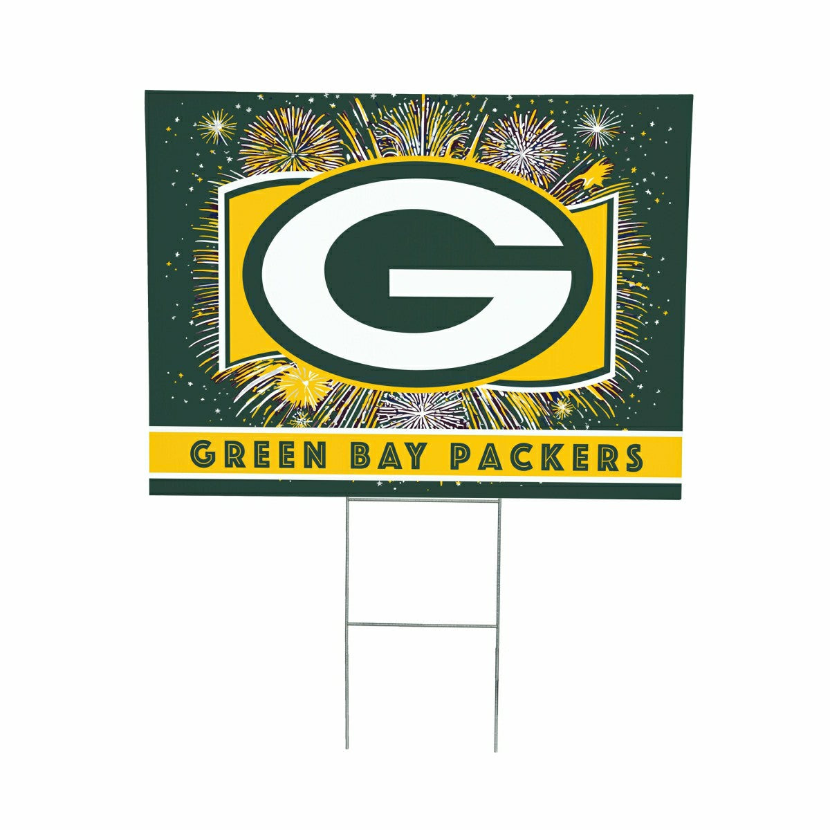 Green Bay Packers Yard Sign, Patriotic
