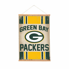 Green Bay Packers, Canvas Wall Tapestry, Medium, 36x24