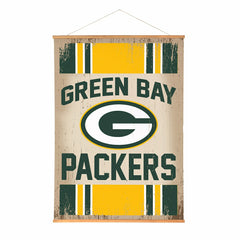 Green Bay Packers, Canvas Wall Tapestry, Large, 54x36