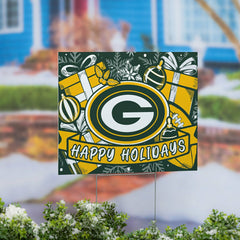 Green Bay Packers Yard Sign, Holiday