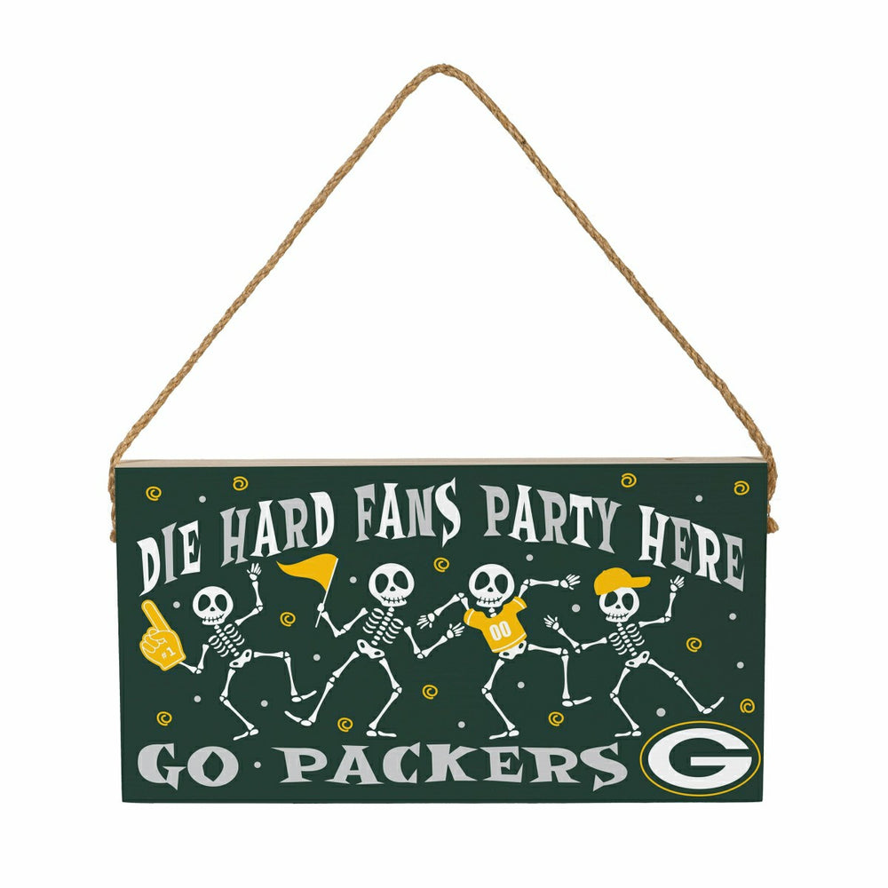 Green Bay Packers Halloween Wood Wall Sign, 6x11
