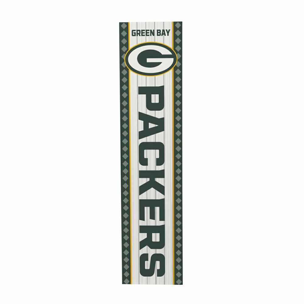 Green Bay Packers 47" Double Sided Leaner, Christmas