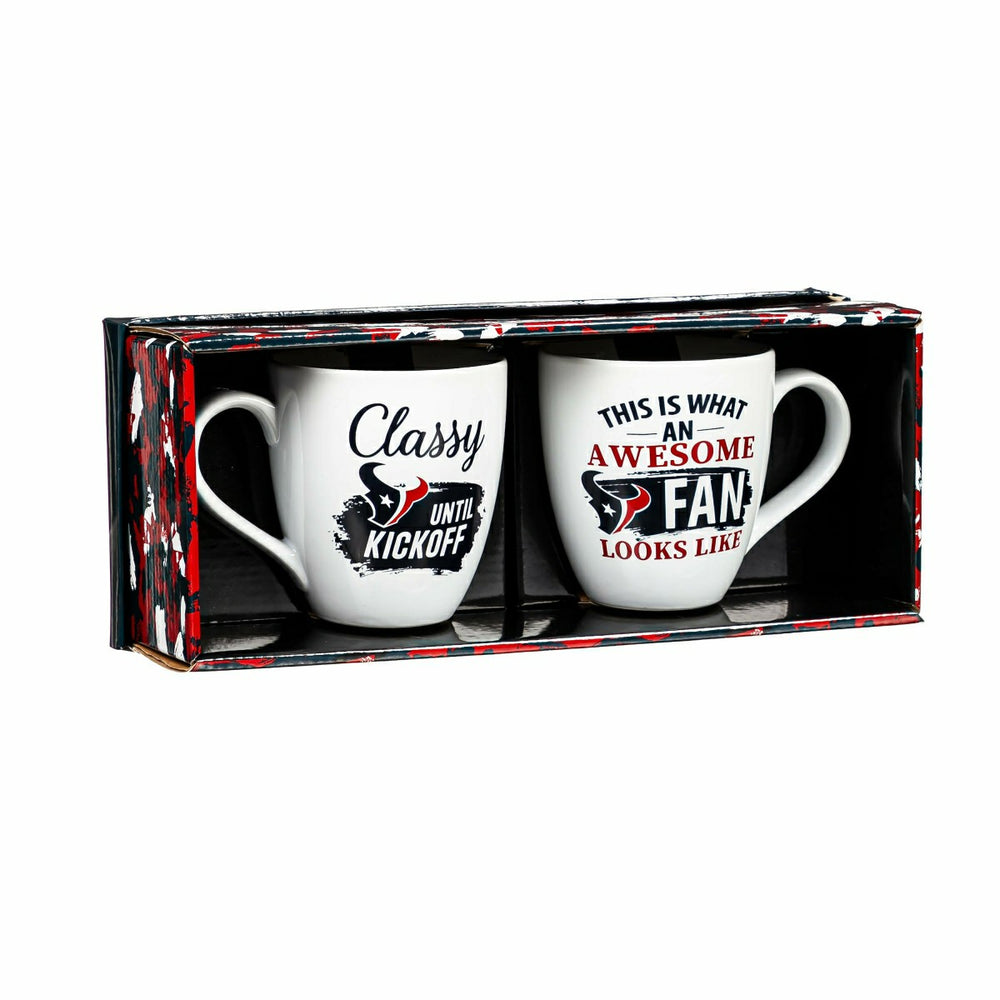 Houston Texans, Ceramic Cup O'Java 17oz Gift Set