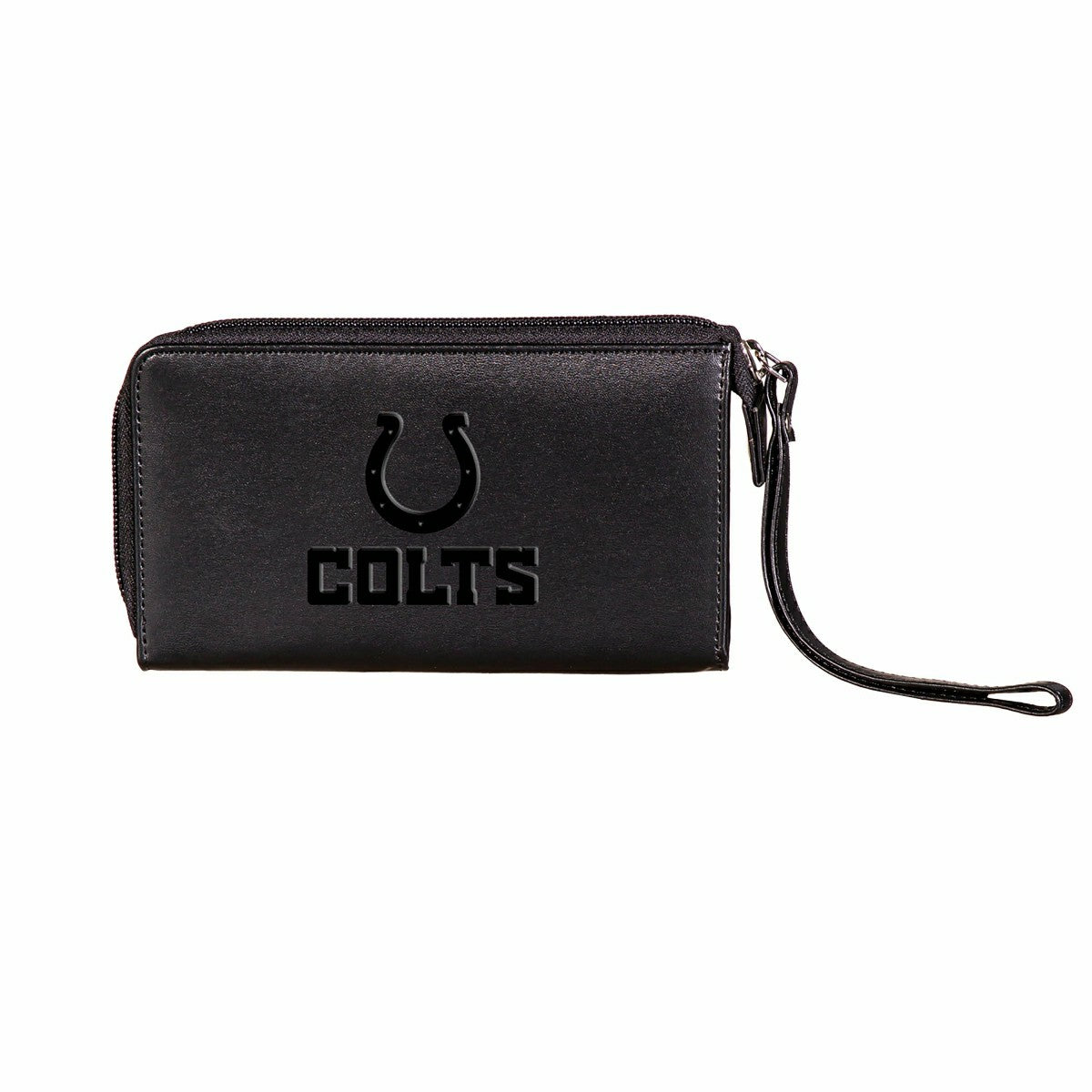 Wristlet Wallet, Black, Indianapolis Colts