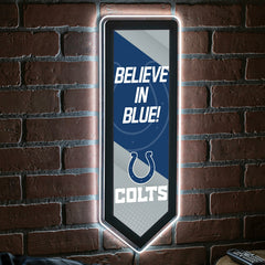 LED Wall Decor, Pennant, Indianapolis Colts