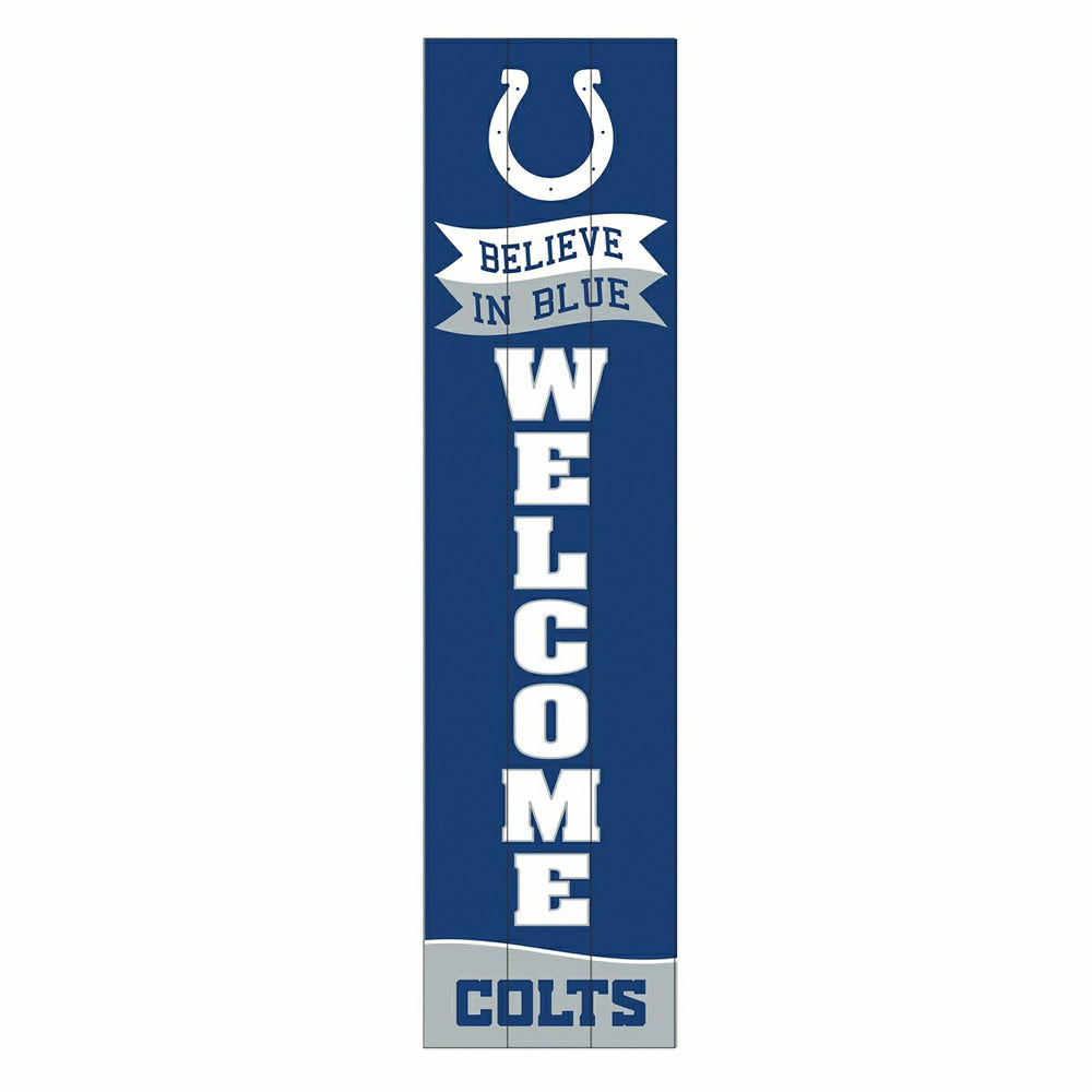 Indianapolis Colts Large Single Sided Leaner, 46"