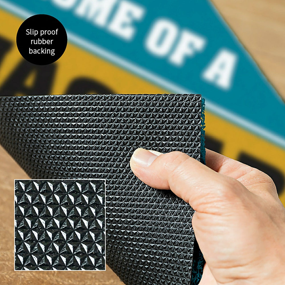 Jacksonville Jaguars, PVC Mat COLOR, Home of a Fan