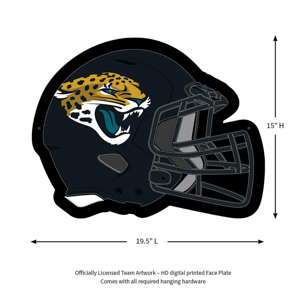 LED Wall Decor, Helmet, Jacksonville Jaguars