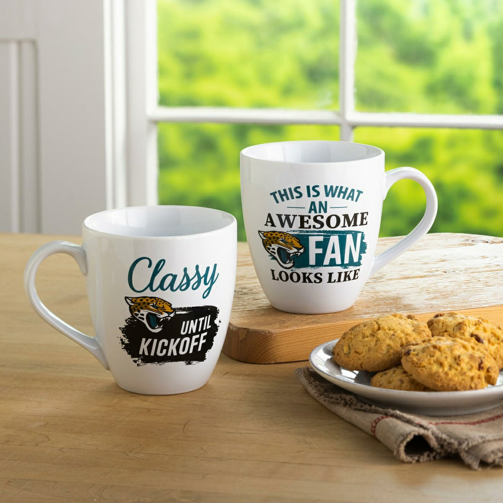 Jacksonville Jaguars, Ceramic Cup O'Java 17oz Gift Set