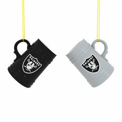 Las Vegas Raiders Ceramic Mini Stein, 3oz, set of 2