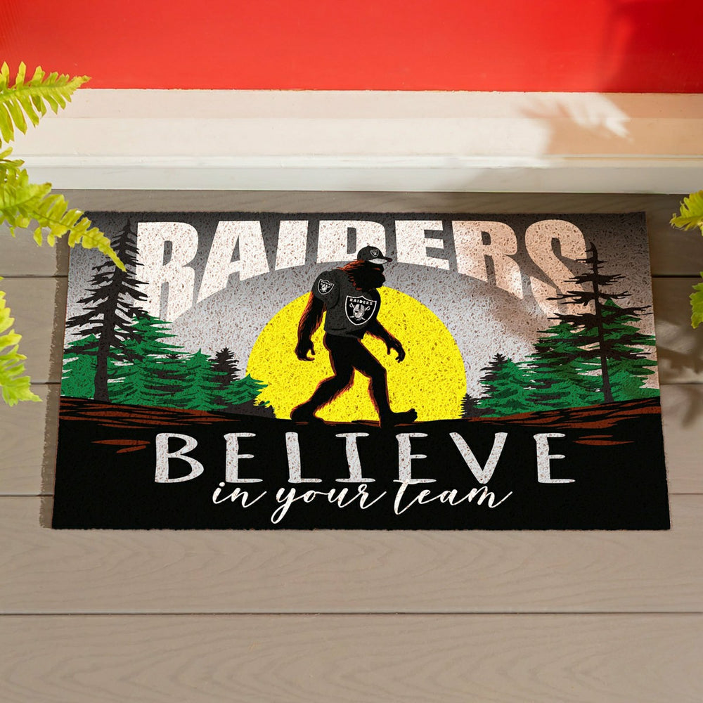 LAS VEGAS RAIDERS Bigfoot PVC Mat, 28"x16"