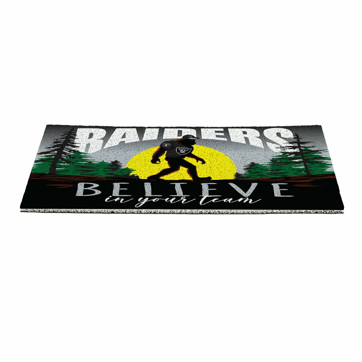 LAS VEGAS RAIDERS Bigfoot PVC Mat, 28"x16"