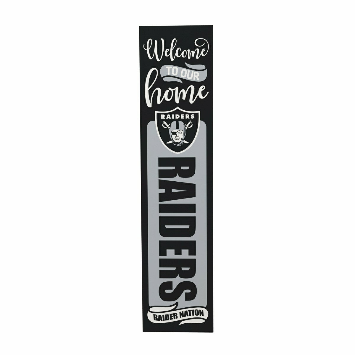 47" Double Sided Leaner, Las Vegas Raiders, Halloween