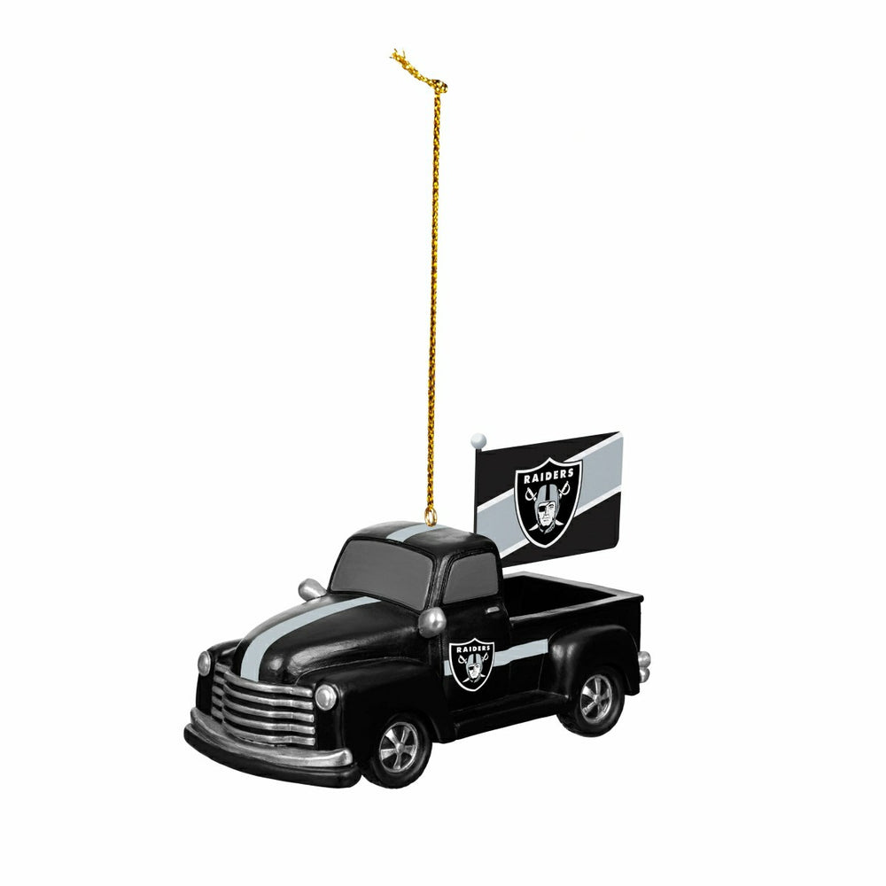 Las Vegas Raiders Mini Tabletop Rally Truck, Set of 2