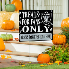 Las Vegas Raiders Yard Sign, Halloween Treats for Fans