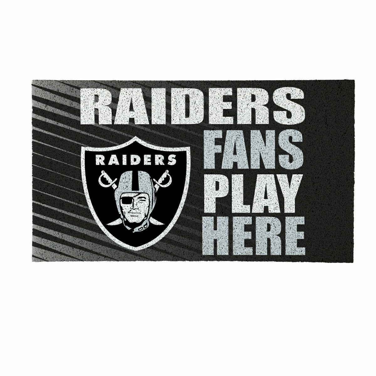 LAS VEGAS RAIDERS Fan Mat, 28"x16"