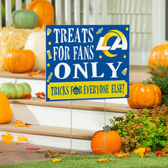 Los Angeles Rams Yard Sign, Halloween Treats for Fans