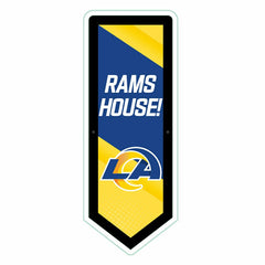 LED Wall Decor, Pennant, Los Angeles Rams