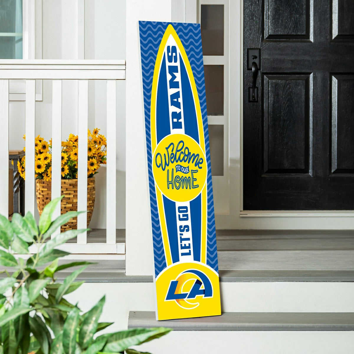 Los Angeles Rams Summer Seasonal Surfboard ECM Exclusive 47" Single Si